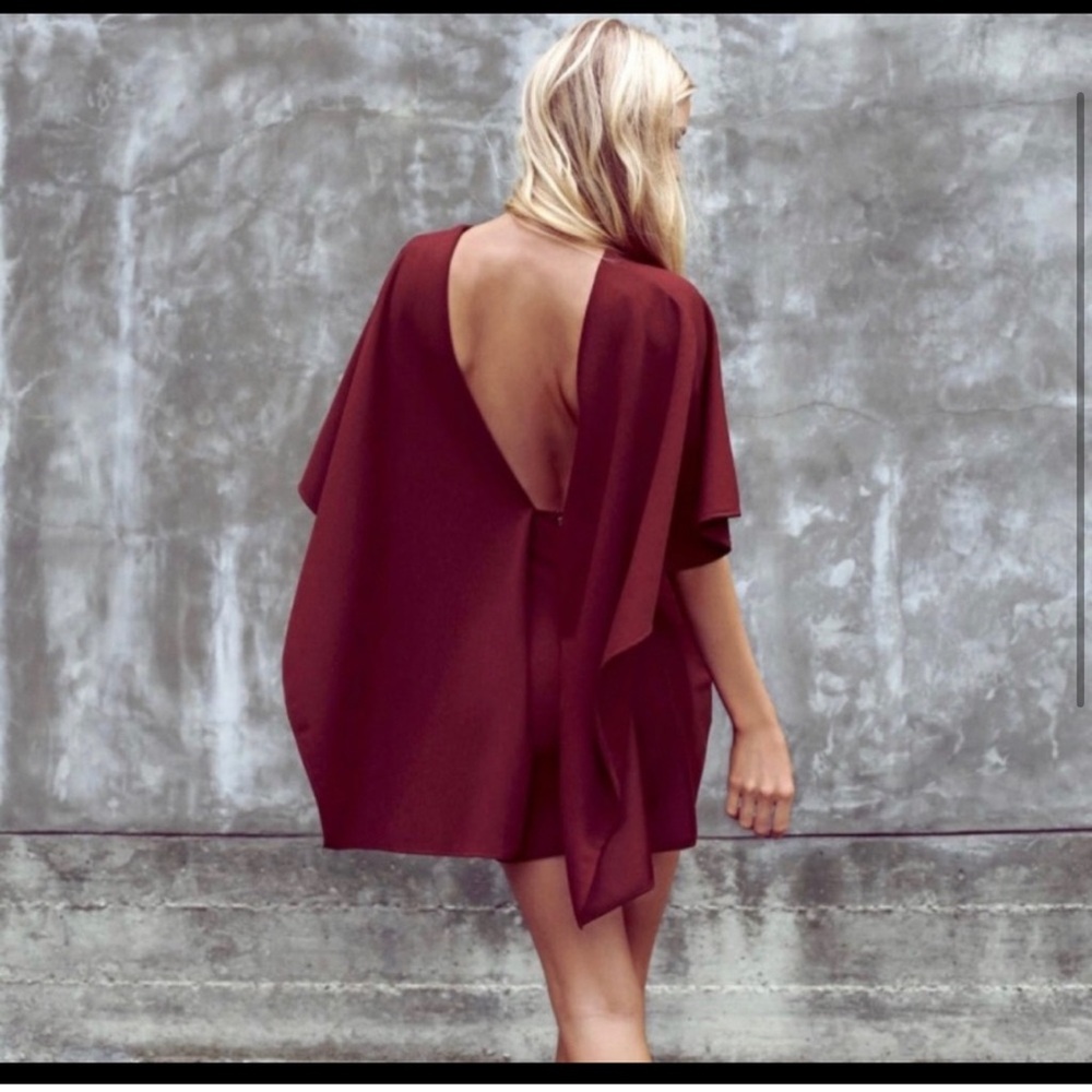 Lulus cape mini dress